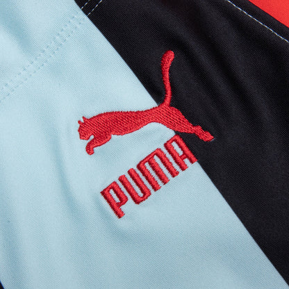 Puma x Dua Lipa Women's Striped Mini Skirt - Blue
