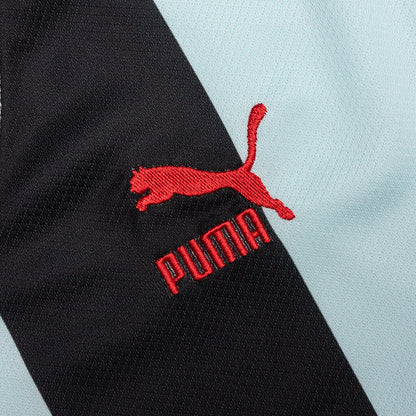 Puma x Dua Lipa Women's Striped Slim Tee - Blue