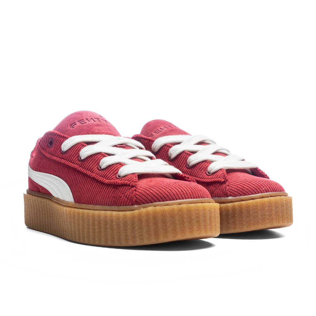 Puma x Fenty Creeper Phatty Corduroy (GS) - Club Red/Warm White/Gum