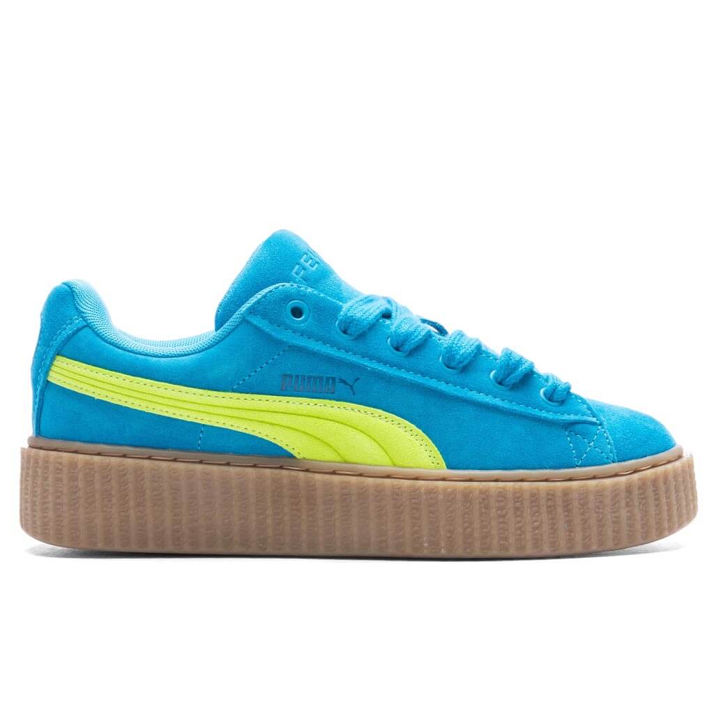 Women's Puma x Fenty Creeper Phatty - Speed Blue/Lime Pow/Gum