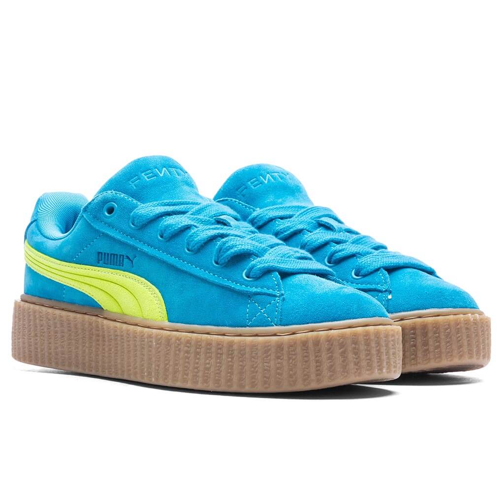 Women's Puma x Fenty Creeper Phatty - Speed Blue/Lime Pow/Gum