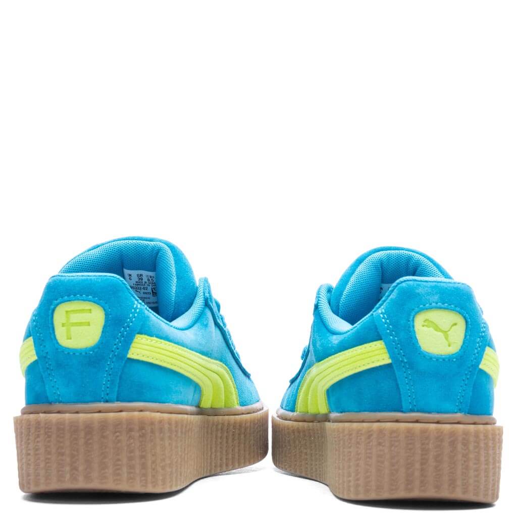 Women's Puma x Fenty Creeper Phatty - Speed Blue/Lime Pow/Gum