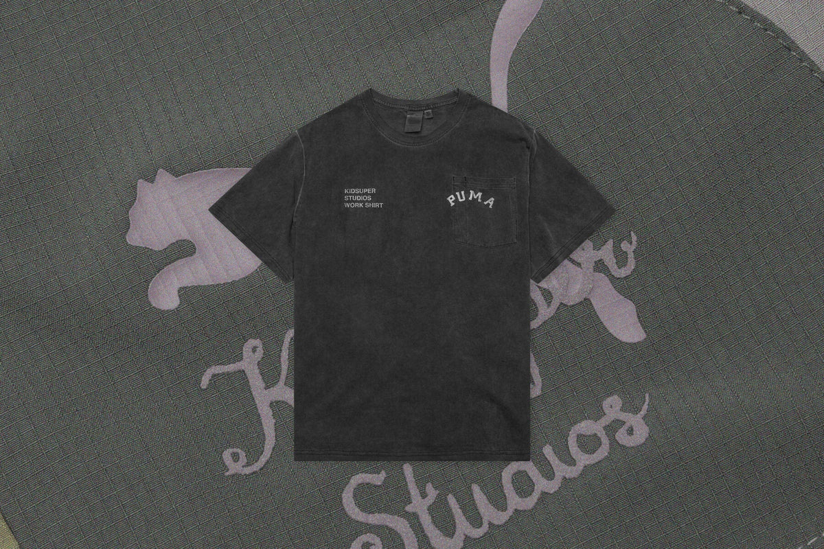 Puma x Kidsuper Studios Treatment Tee - Black