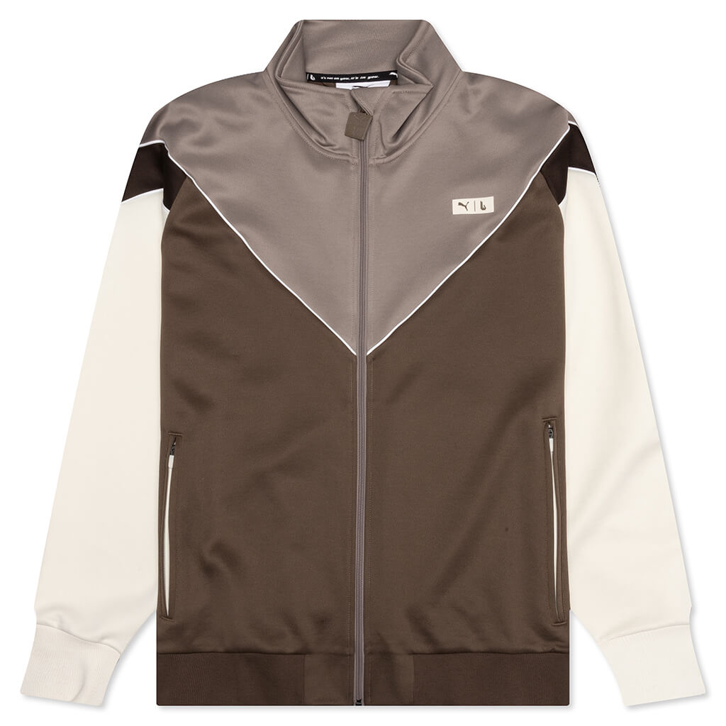 Puma x Lauren London MCS Track Jacket - Teak/Demitasse