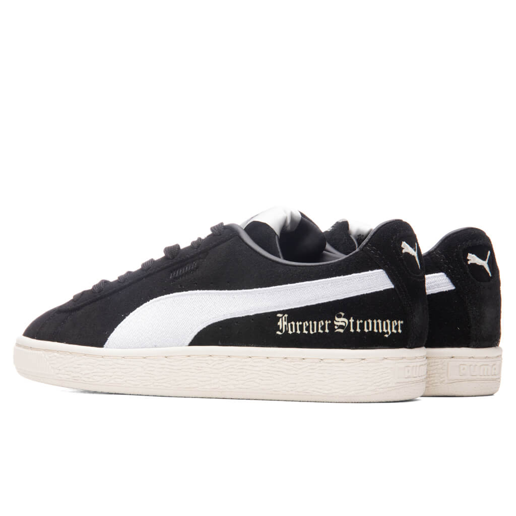 Puma x Lauren London Women's Suede 'Forever Stronger' - Black/Whisper White