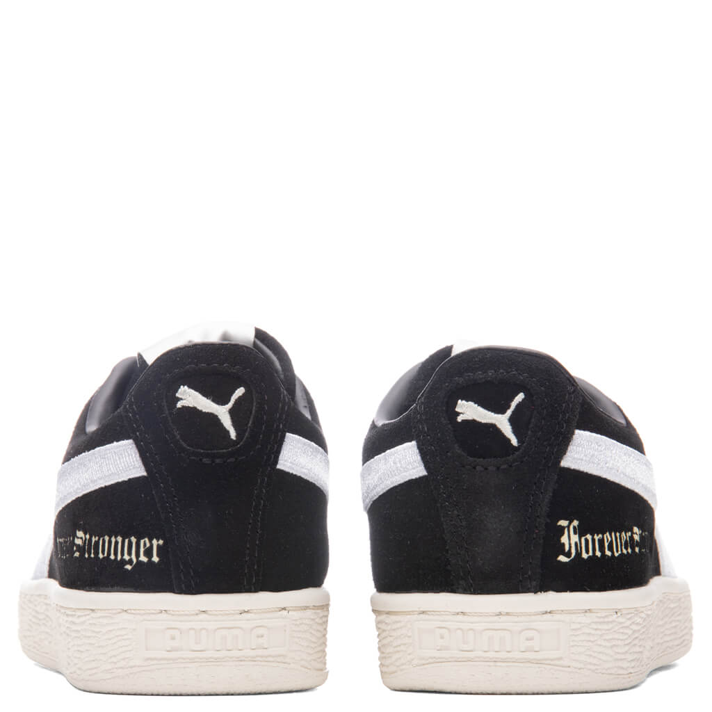Puma x Lauren London Women's Suede 'Forever Stronger' - Black/Whisper White