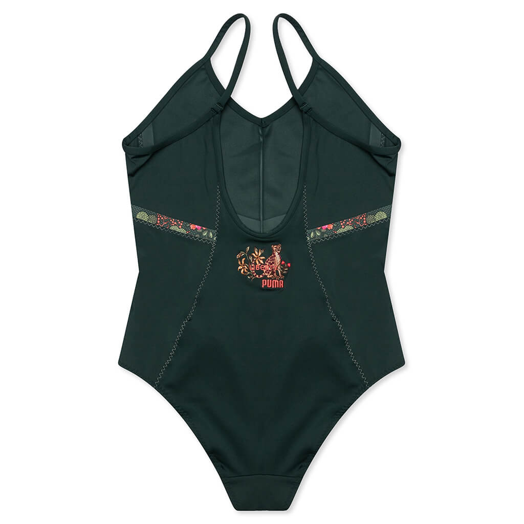 Puma x Liberty Forever Luxe Leotard - Green
