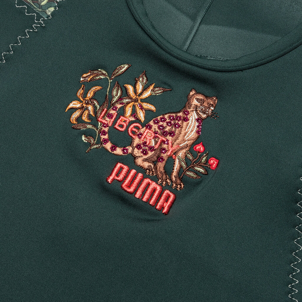Puma x Liberty Forever Luxe Leotard - Green