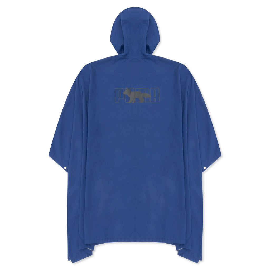 Puma x Maison Kitsune Waterproof Poncho - Blue