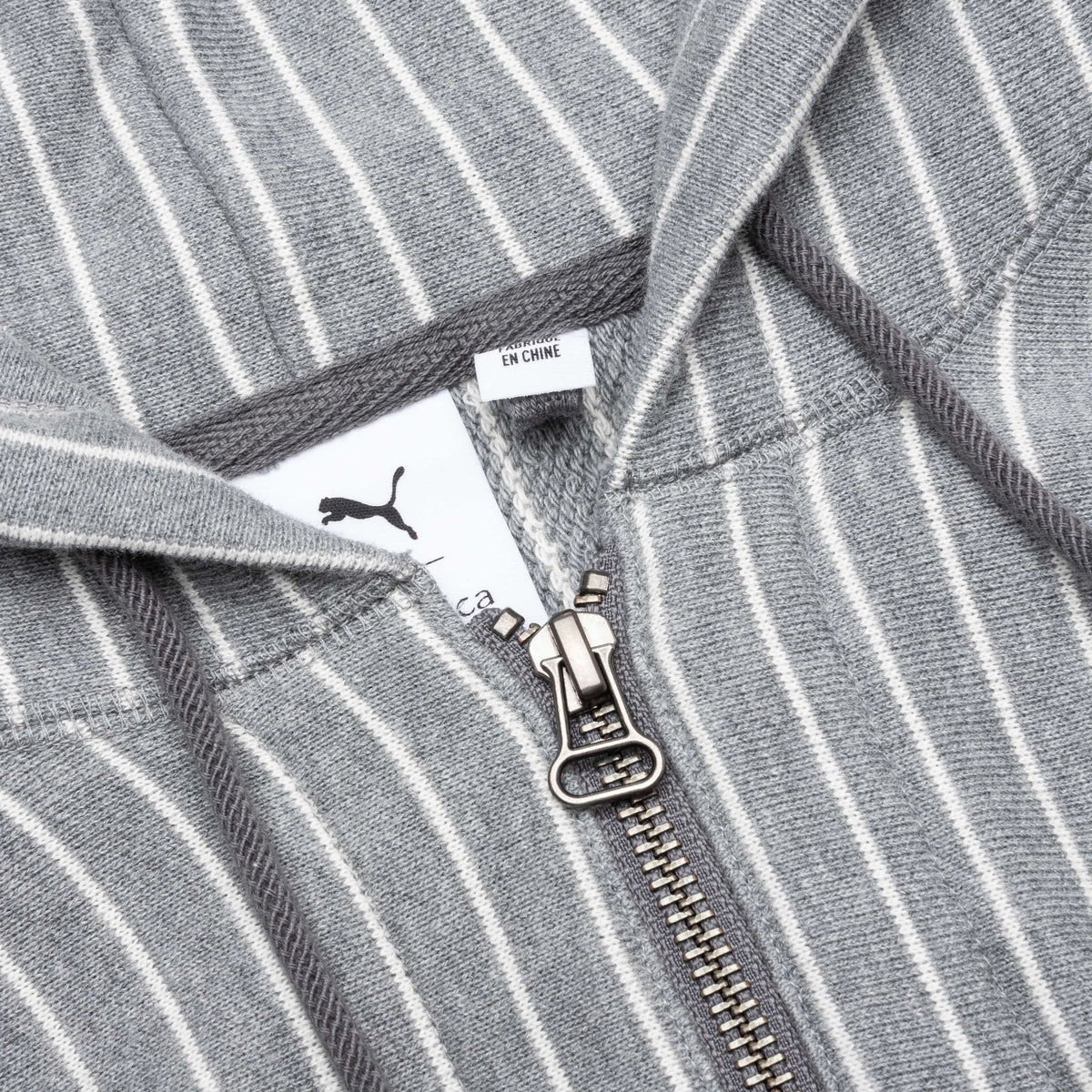 Puma x Nanamica Striped Hoodie - Grey