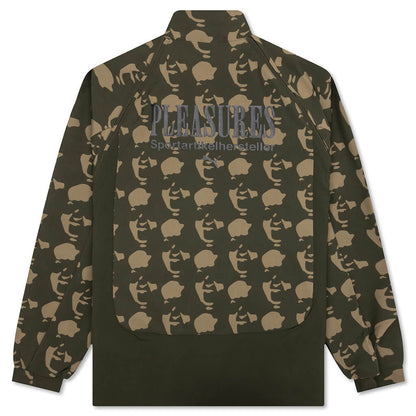 Puma x Pleasures Zip-Off Jacket - Chocolate Chip