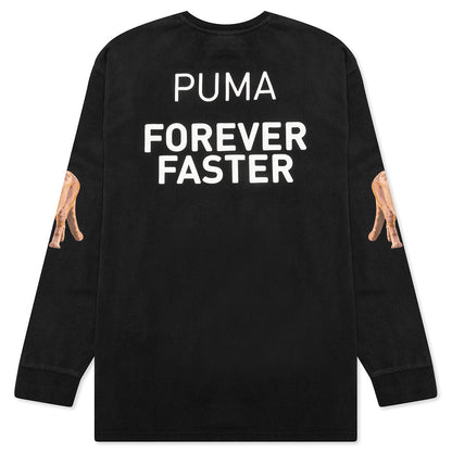 Puma x Rhuigi L/S Tee - Black