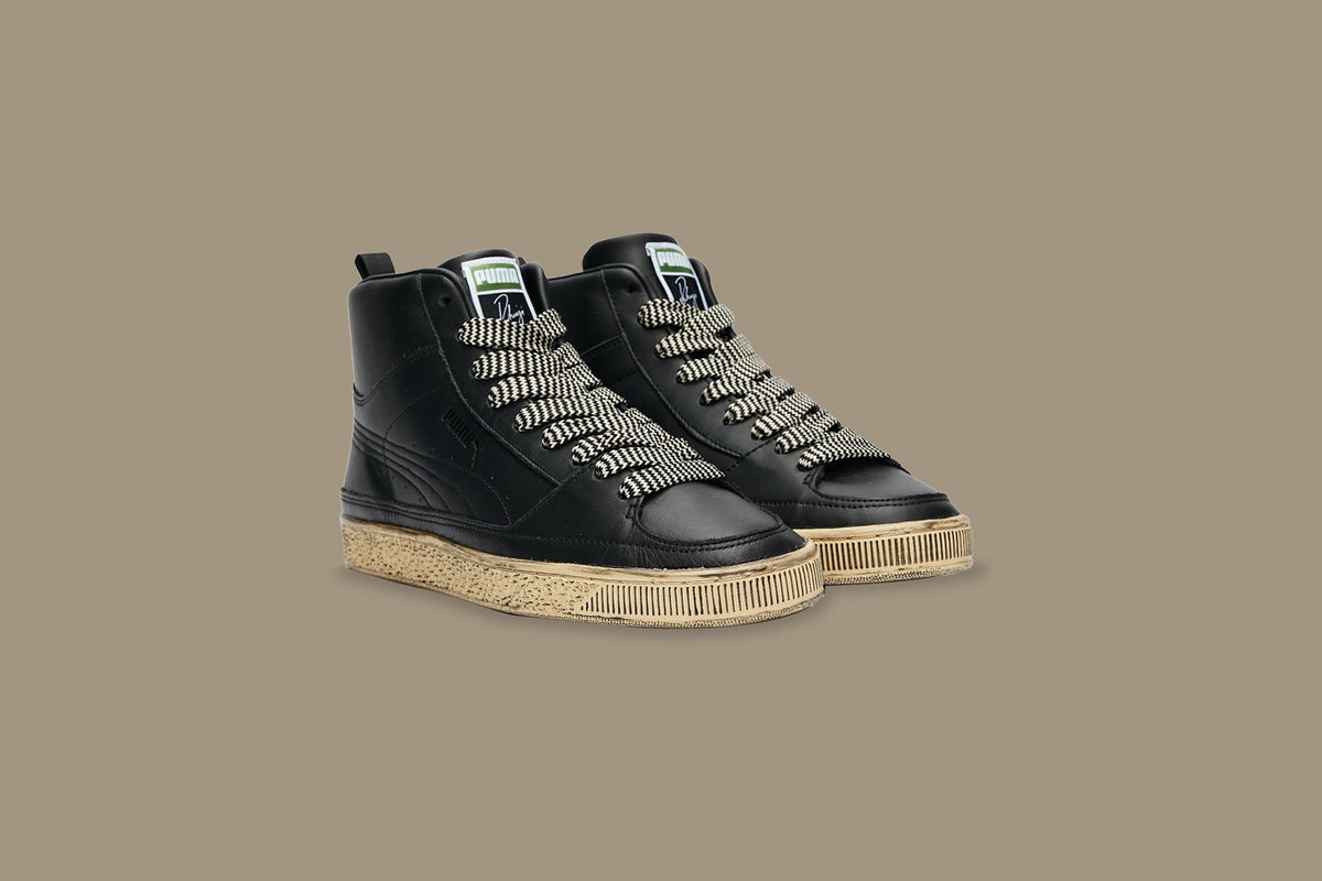 Puma x Rhuigi Suede Mid - Black