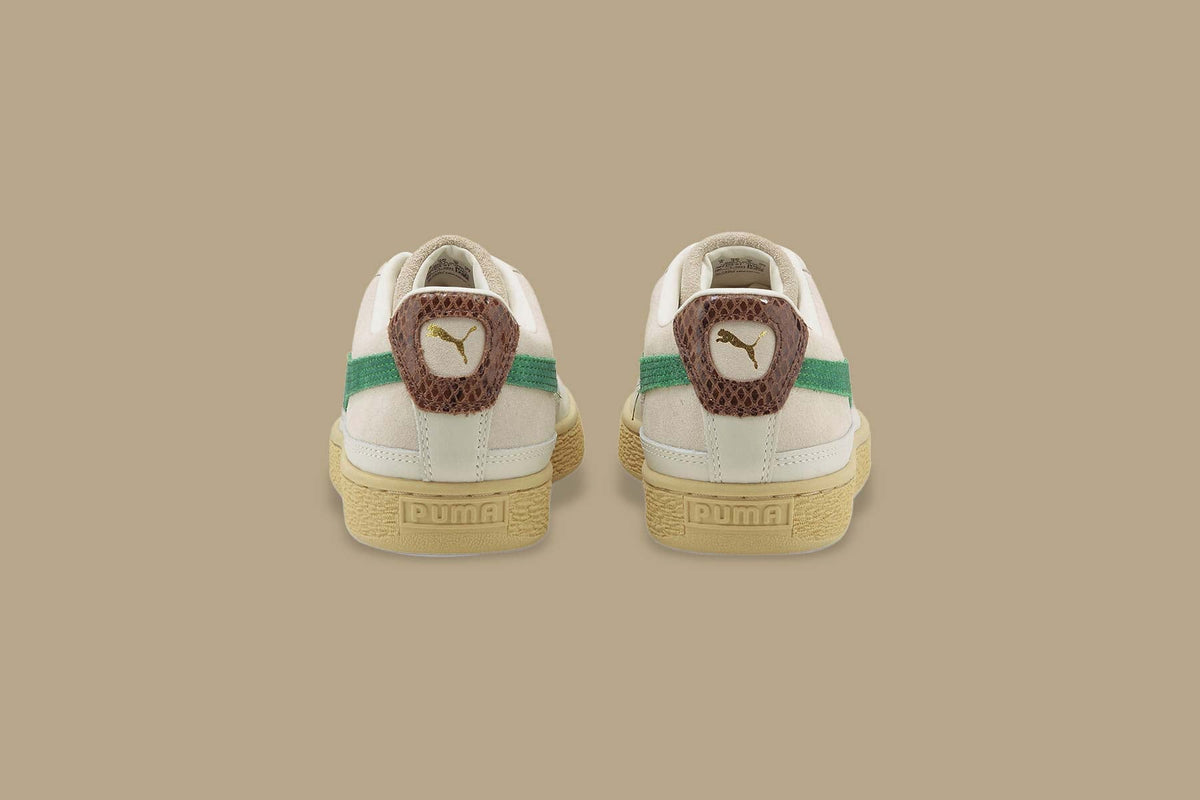 Suede x Rhuigi - Whisper White/Juniper
