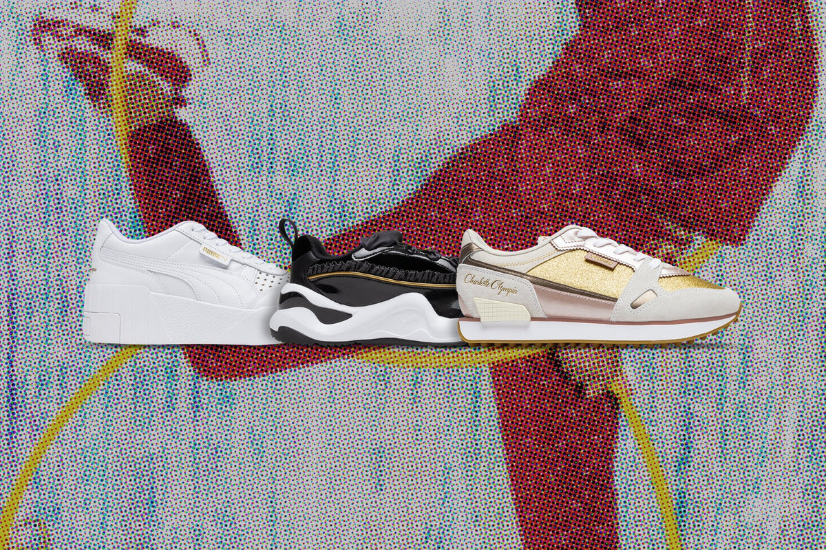 Puma x Charlotte Olympia Women's Mile Rider  - White/Misty Rose