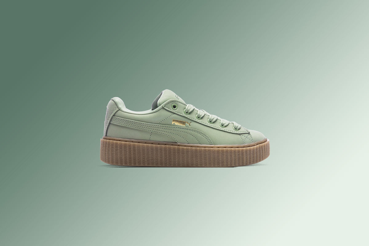 Puma x Fenty Women's Creeper Phatty Nubuck - Green Fog