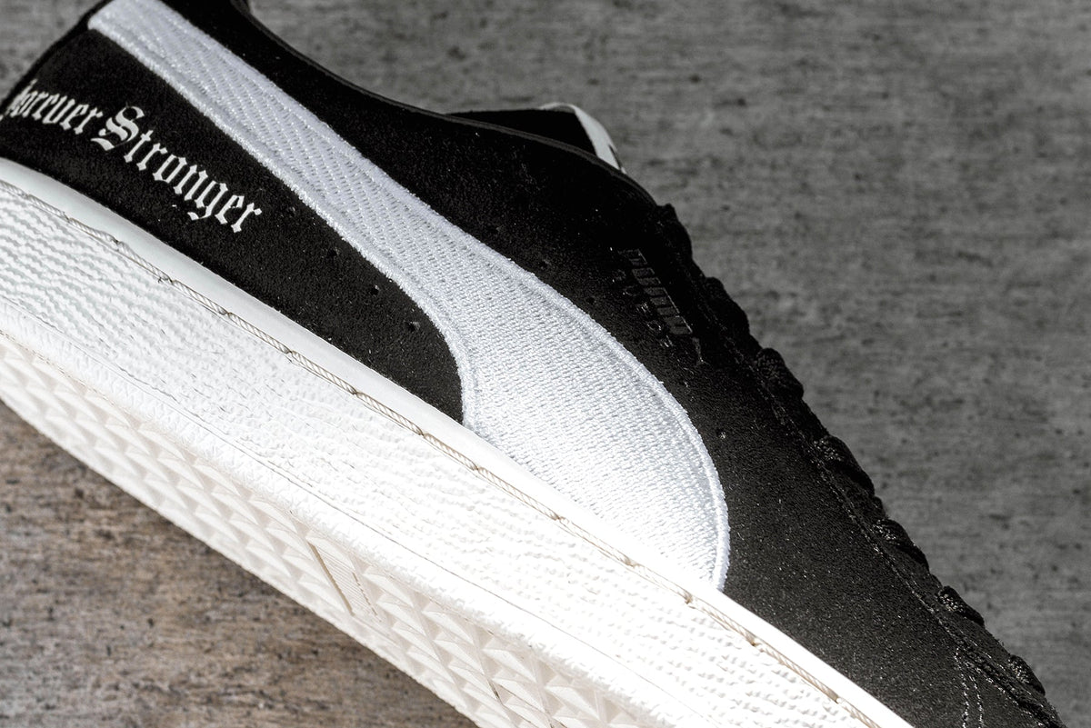Puma x Lauren London Women's Suede 'Forever Stronger' - Black/Whisper White