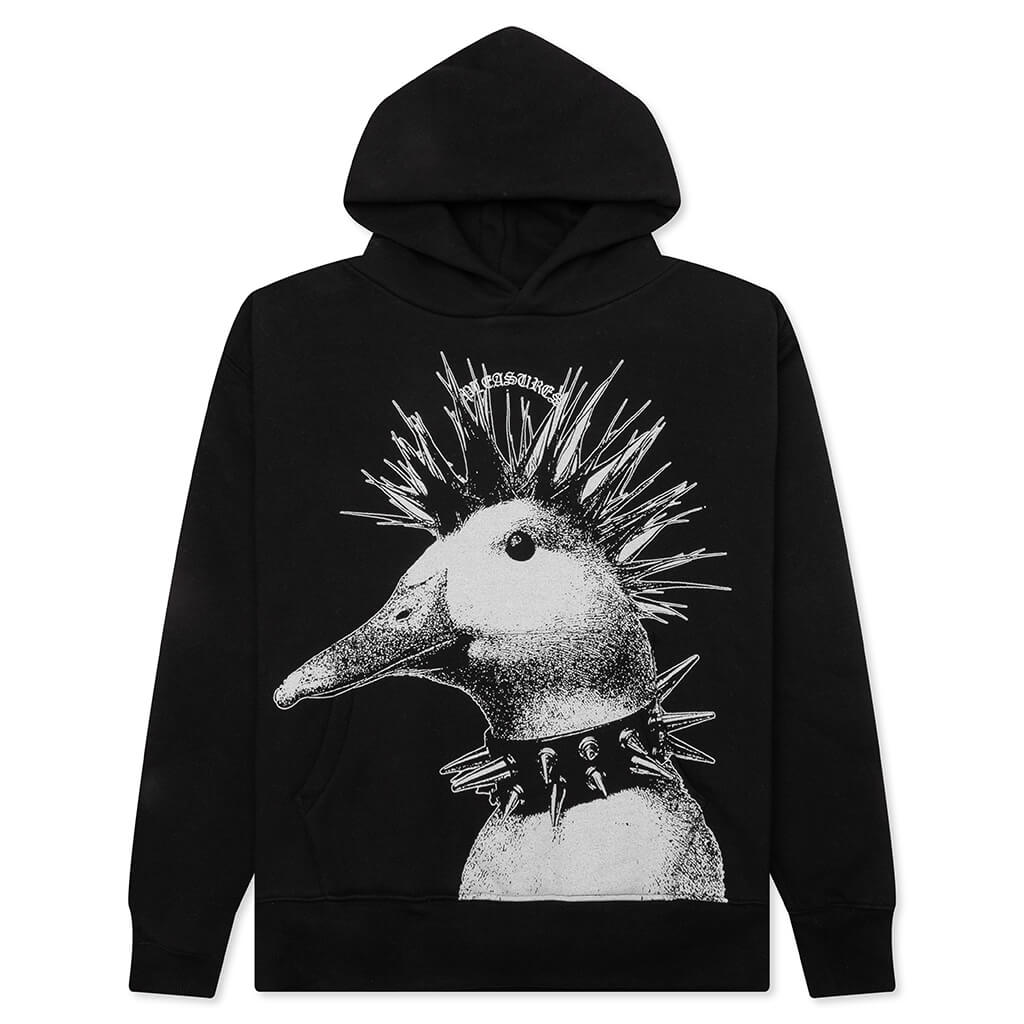 Punk Duck Hoodie - Black