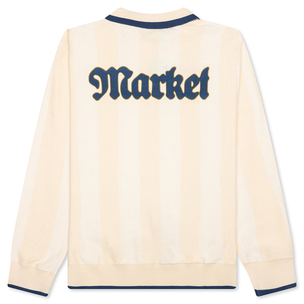Pure Gold Collared Sweater - Butter Cream