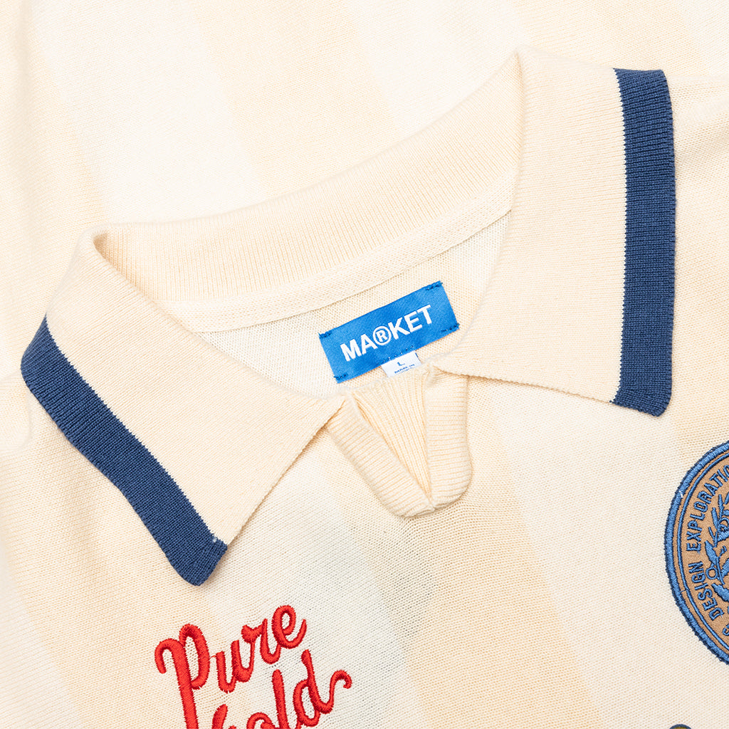 Pure Gold Collared Sweater - Butter Cream