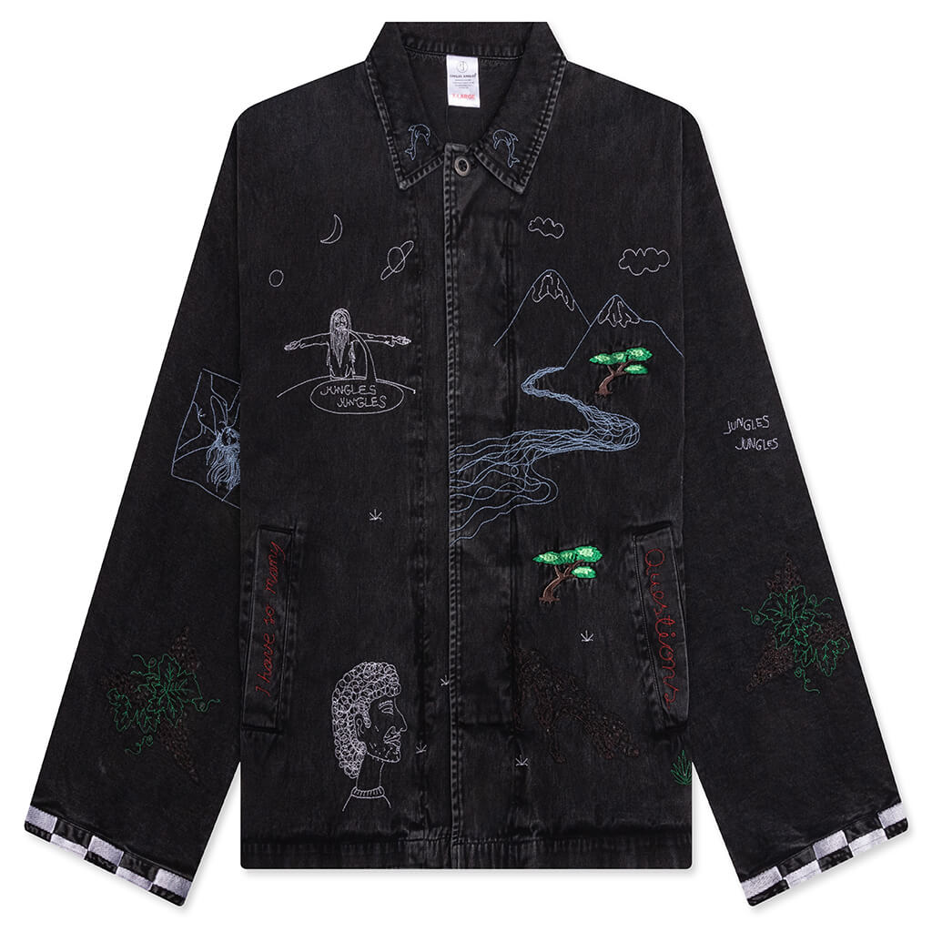 Questions Jacket - Black