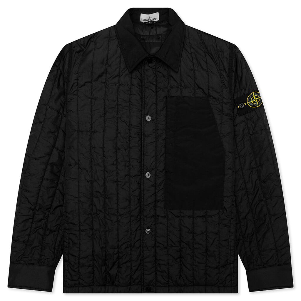 Quilted Nylon Stella Jacket - Black
