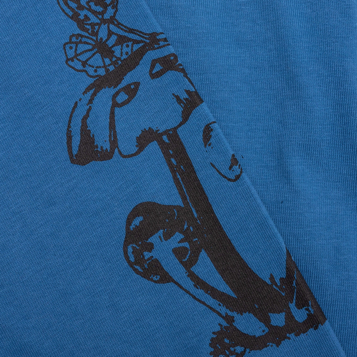 Hallucinogenic Wiz L/S Tee - Vallarta Blue
