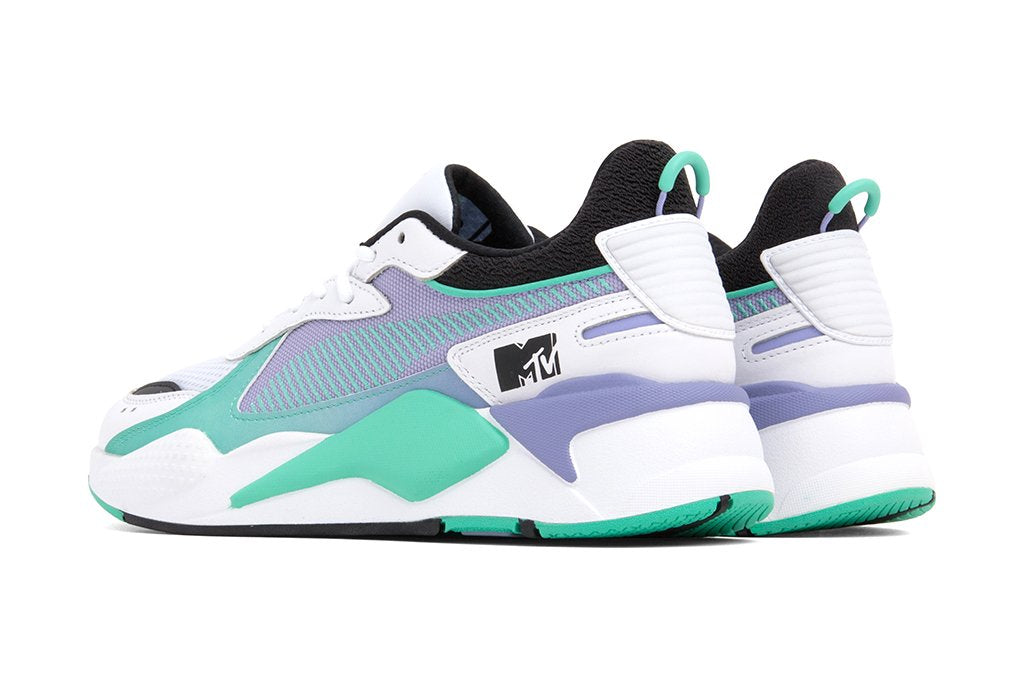 RS-X Tracks MTV Gradient Blaze - White/Sweet Lavender