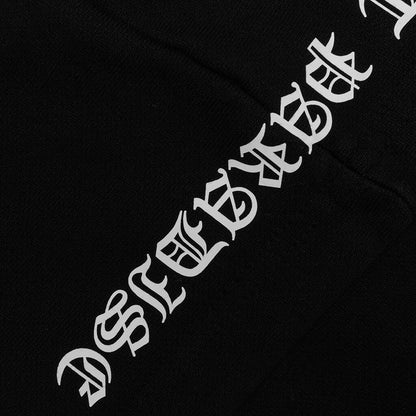 Dion Classic Hoodie - Black/Double Palm Tree