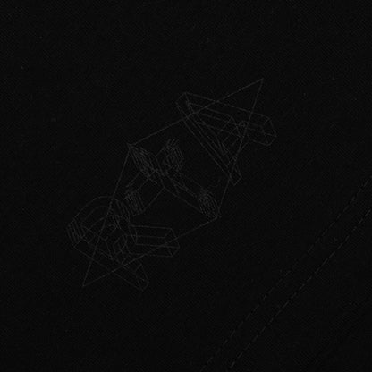 Lawrence Classic L/S T-Shirt - Black/3D Logo