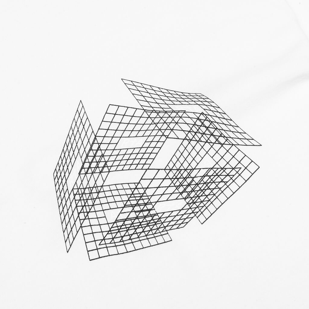 Lawrence Classic L/S T-Shirt - White Update Logo