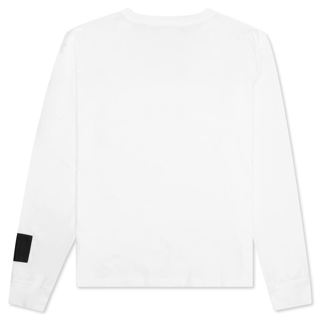 Lawrence Classic L/S T-Shirt - White XL Label