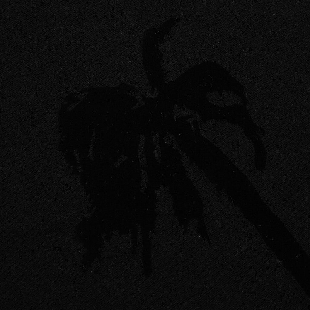 Pablo S/S T-Shirt - Black/Palm Tree