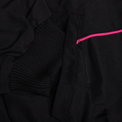 Racing Track Jacket - Black