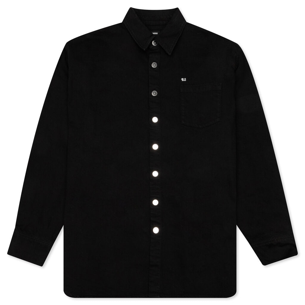 Big Fit Denim Shirt - Black