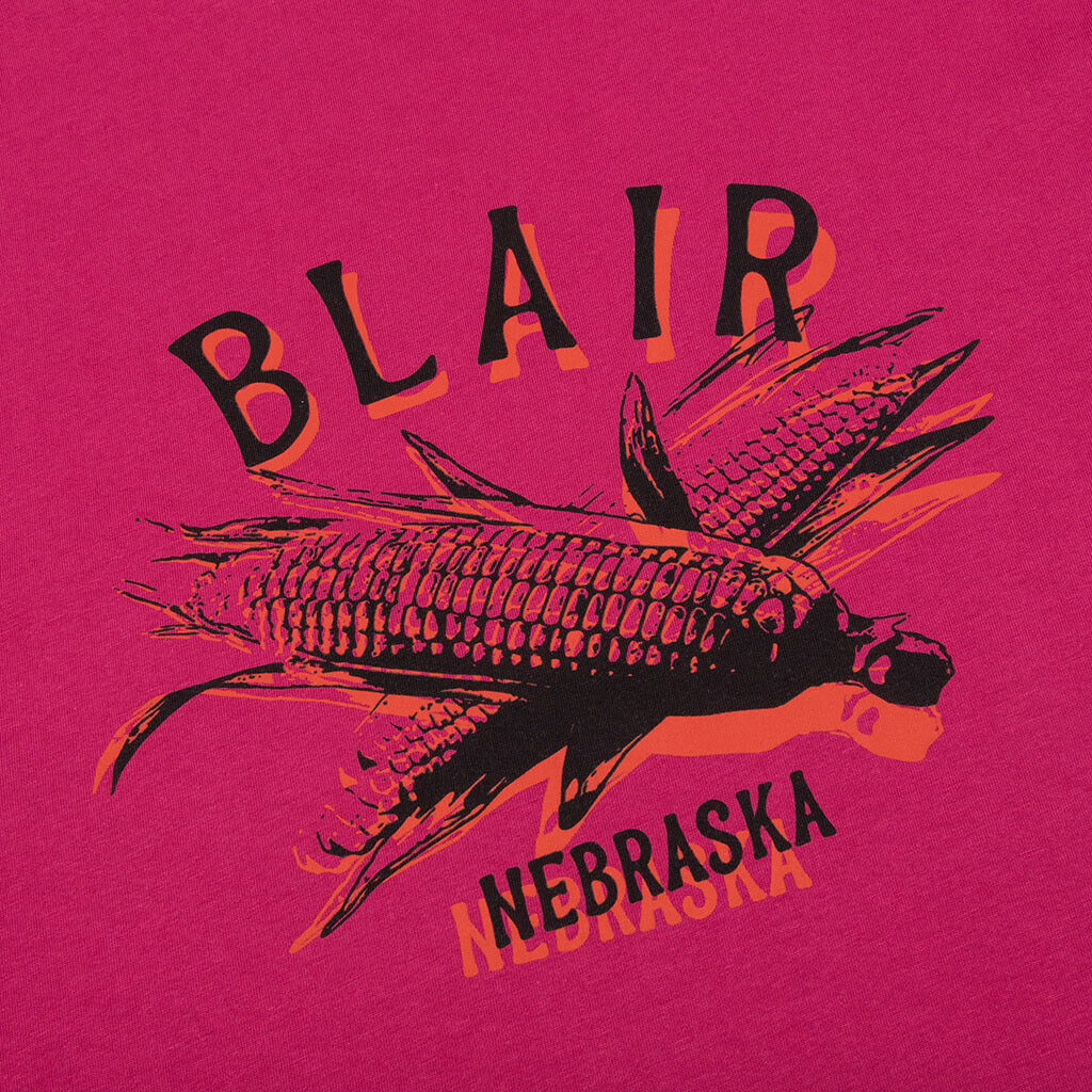 Big Fit T-Shirt Blair Nebraska - Fuchia