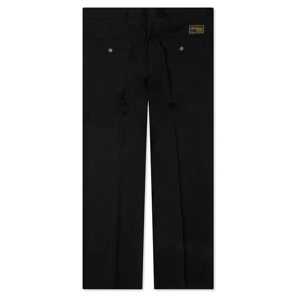 Classic Straight Pants - Black