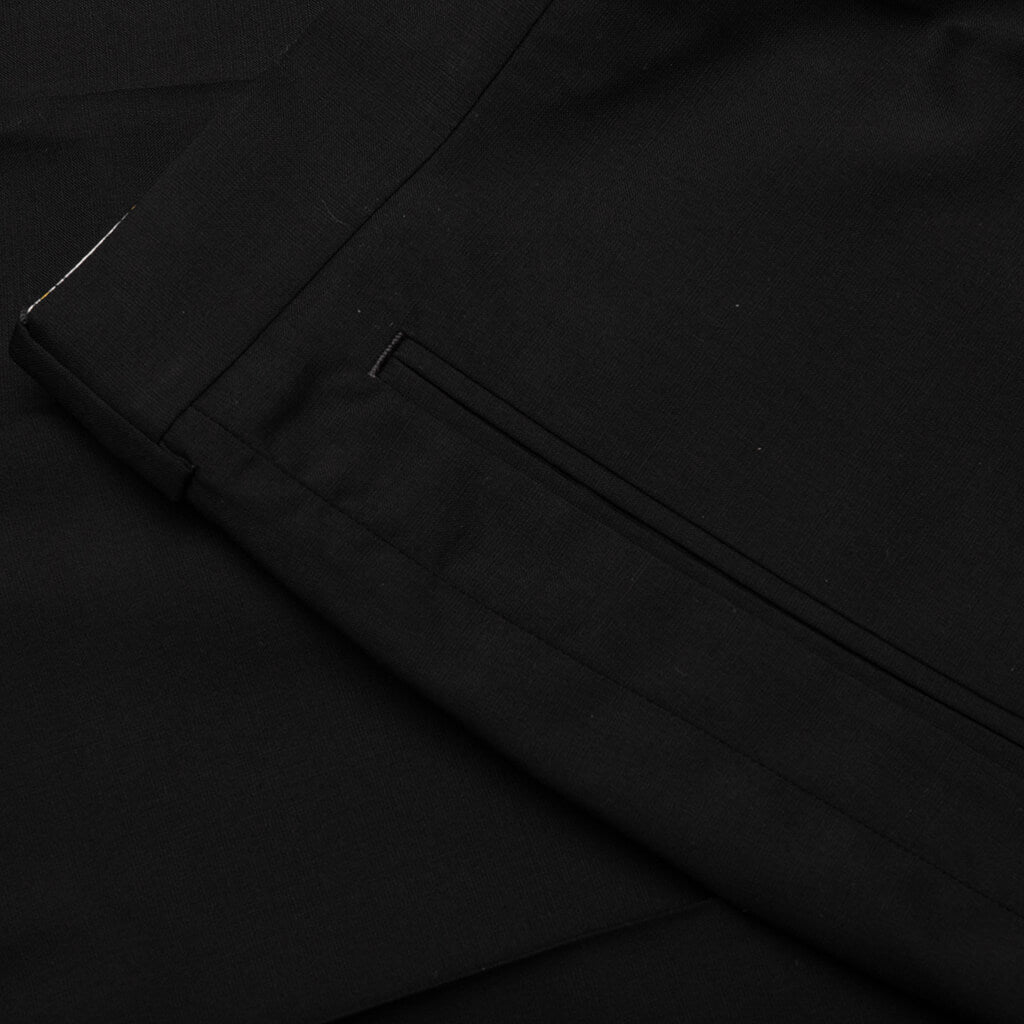 Classic Straight Pants - Black