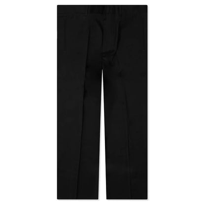 Classic Straight Pants - Black