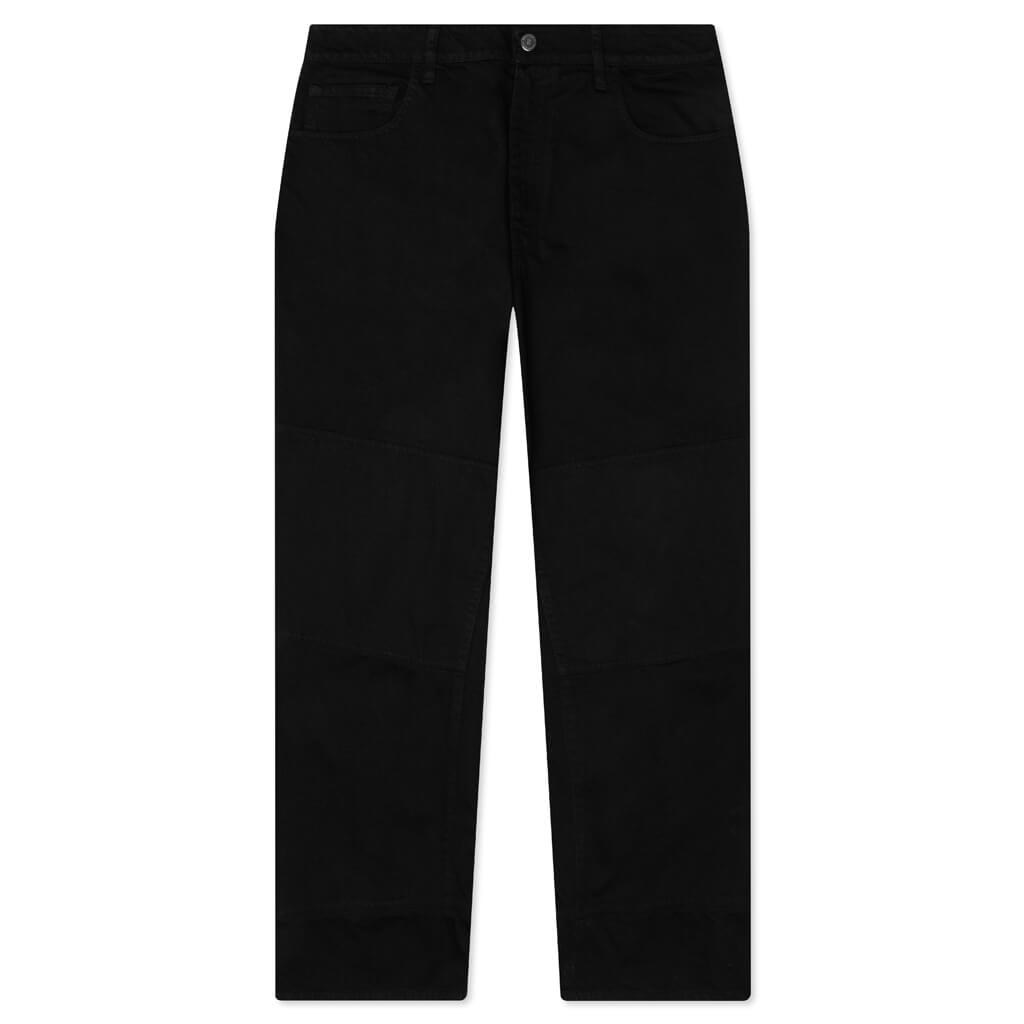 Denim Workwear Pants - Black