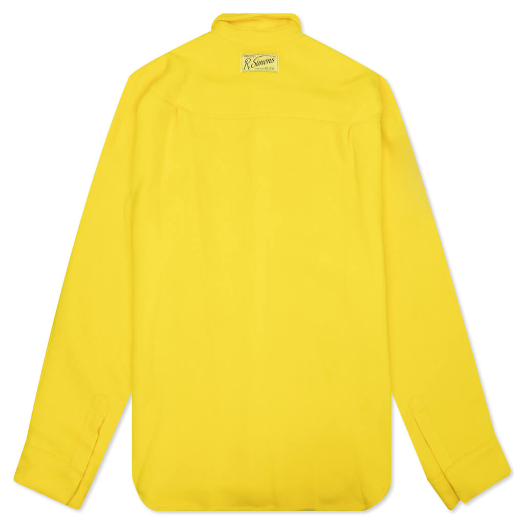 Extremely Big Outerwear Shirt - Yellow