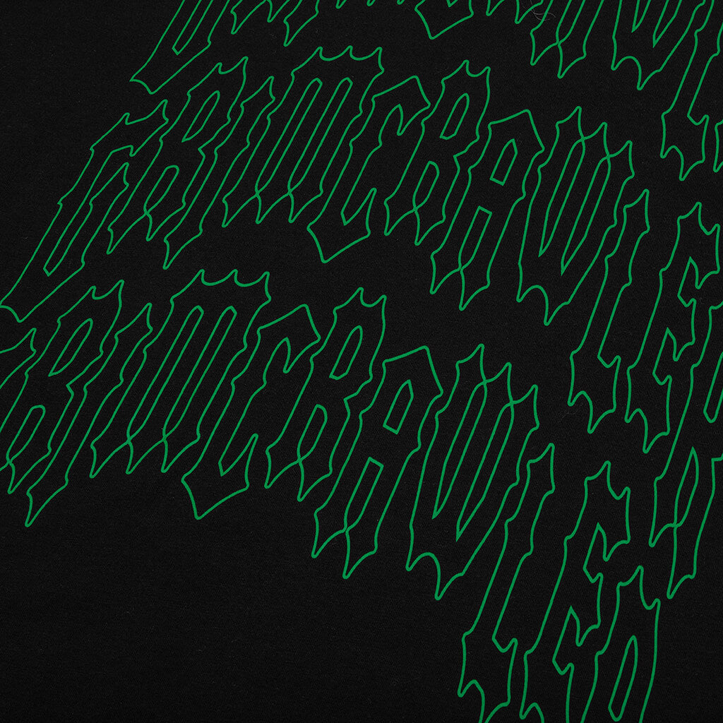 Oversized T-Shirt Grimcrawler - Black
