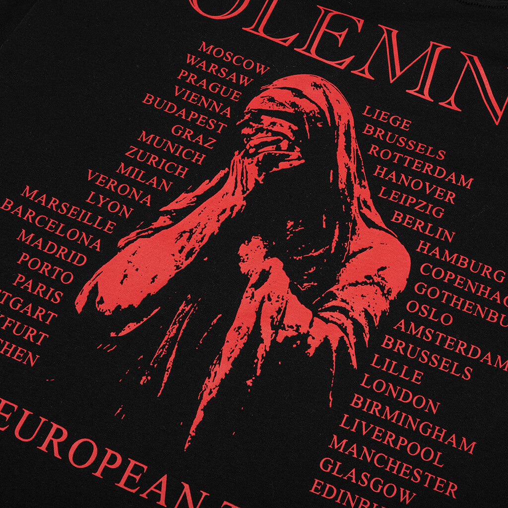 Oversized T-Shirt Solemn-X - Black