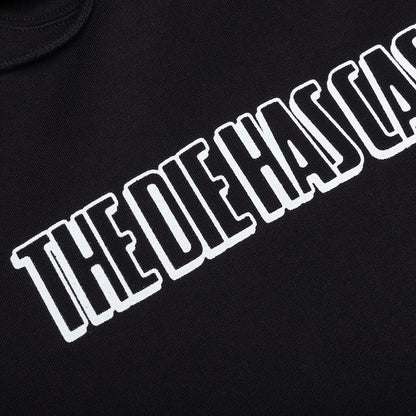 Regular Fit Hoodie Die Cast Print - Black