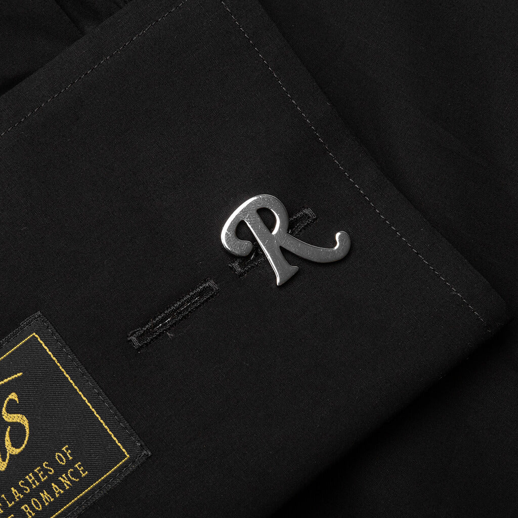 S/S Business Shirt with Artist Date - Black
