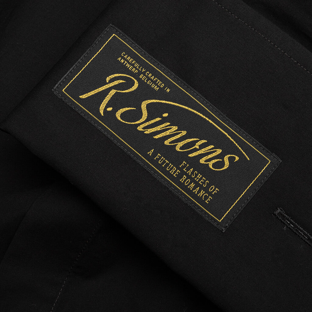 S/S Business Shirt with Artist Date - Black