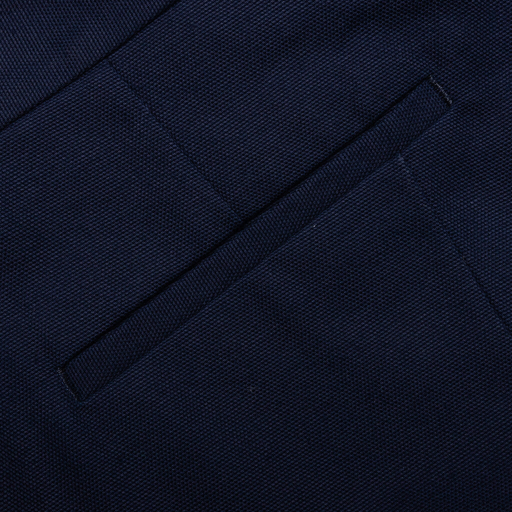 Slightly Flared Pants - Navy