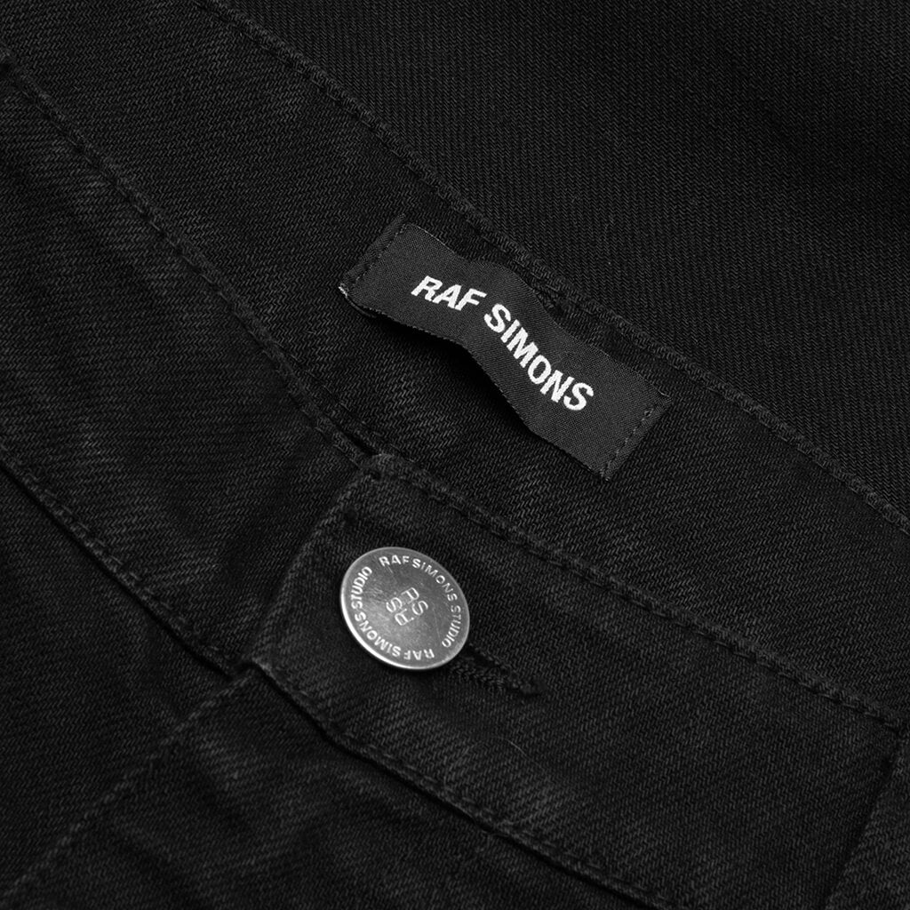 Slim Fit Denim Pants - Black