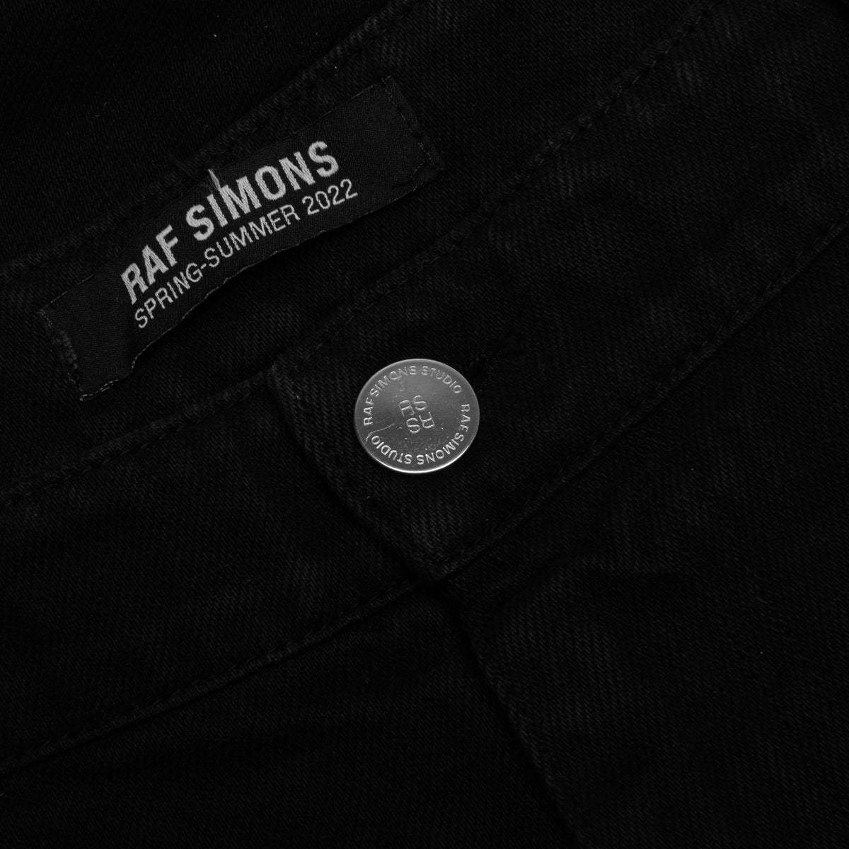 Slim Fit Denim Pants - Black