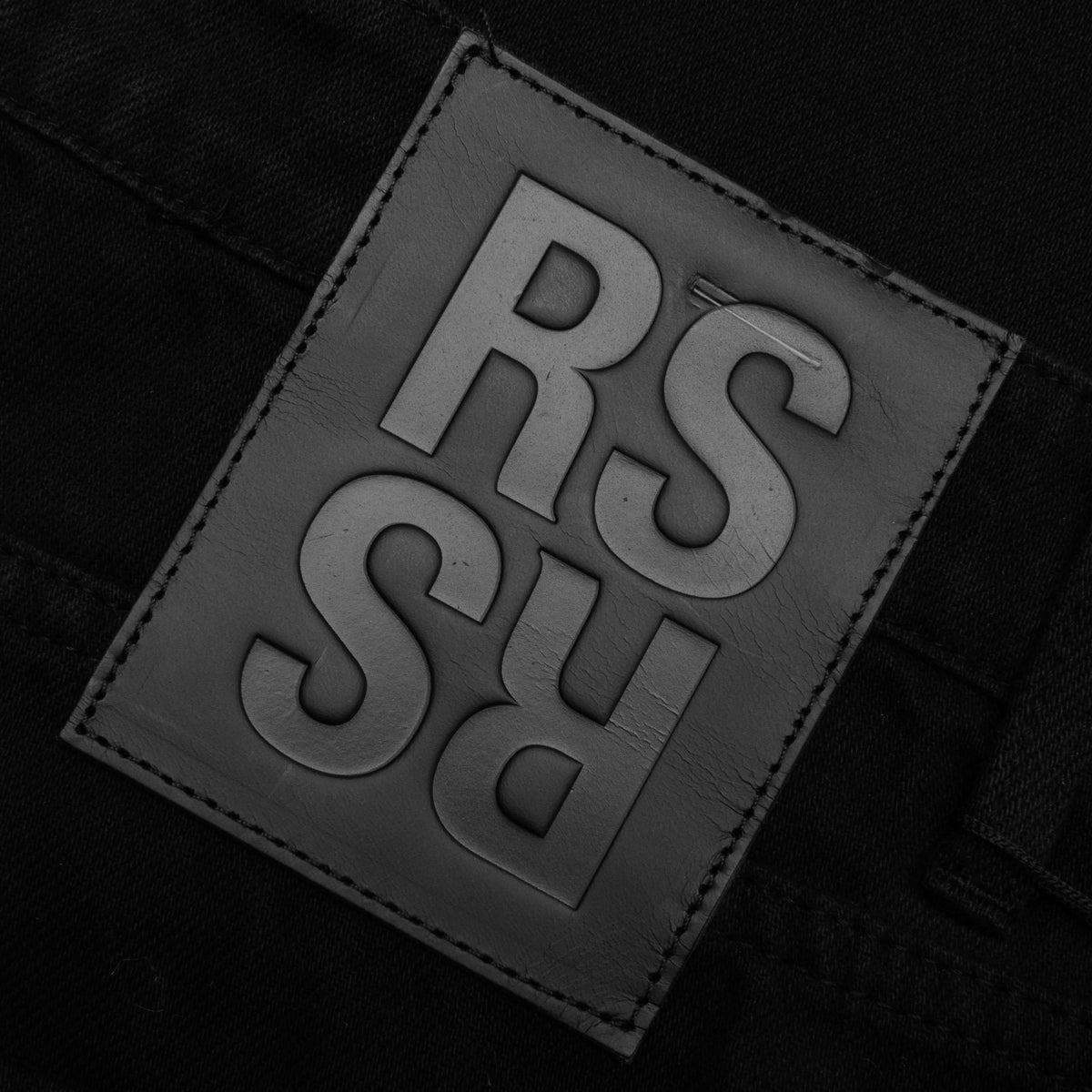 Slim Fit Denim Pants - Black